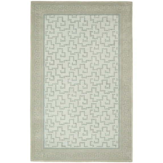 SAFAVIEH Martha Stewart Living Byzantium Sealing Wax Wool Area Rug, Rainwater, 9' x 12'