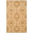 thumbnail image 1 of SAFAVIEH Martha Stewart Living Ogee Dot Spring Melt Wool Area Rug, Curry, 8' x 10', 1 of 7