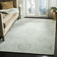 thumbnail image 1 of SAFAVIEH Martha Stewart Living Ogee Dot Spring Melt Wool Area Rug, Spring Melt, 9' x 12', 1 of 7