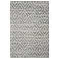 thumbnail image 1 of SAFAVIEH Martha Stewart Lucia Shag Area Rug, Dark Grey/Light Grey, 5'1" x 7'6", 1 of 7