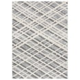 thumbnail image 1 of SAFAVIEH Martha Stewart Lucia Shag Area Rug, Ivory Grey/Dark Grey, 5'1" x 7'6", 1 of 8