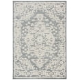 thumbnail image 1 of SAFAVIEH Martha Stewart Lucia Shag Area Rug, White/Light Grey, 4' x 6', 1 of 7