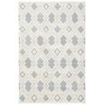 thumbnail image 1 of SAFAVIEH Martha Stewart Lucia Shag Area Rug, White/Light Grey, 4' x 6', 1 of 8