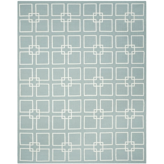 SAFAVIEH Martha Stewart MSR1151B Geyser Blue Rug