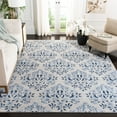 thumbnail image 1 of Safavieh Martha Stewart Brentwood Topher Floral Area Rug, Cream/Blue, 9' x 12', 1 of 11