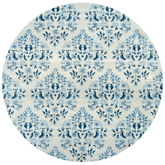 SAFAVIEH Martha Stewart MSR2856D Cream / Blue Rug