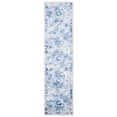 thumbnail image 1 of SAFAVIEH Martha Stewart Brentwood Nazca Floral Runner Rug, Cream/Blue, 2' x 12', 1 of 6