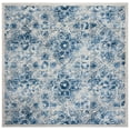 thumbnail image 1 of SAFAVIEH Martha Stewart Brentwood Nazca Floral Area Rug, Cream/Blue, 8' x 8' Square, 1 of 7