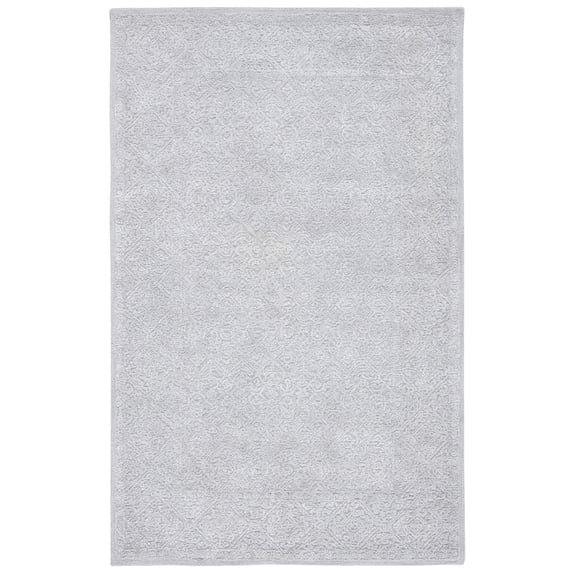 SAFAVIEH Martha Stewart Tufted Wool Indoor Area Rug, Grey, 3' x 5'