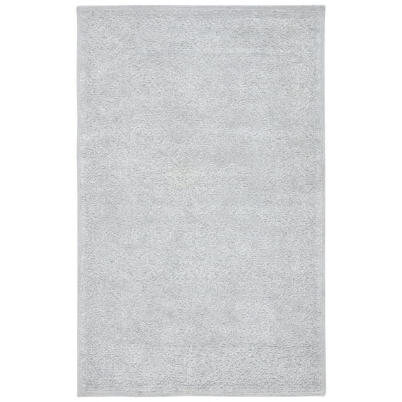 SAFAVIEH Martha Stewart Tufted Wool Indoor Area Rug, Grey, 3' x 5'