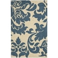 thumbnail image 1 of SAFAVIEH Martha Stewart MSR4546A Handmade Blue Suede Rug, 1 of 3