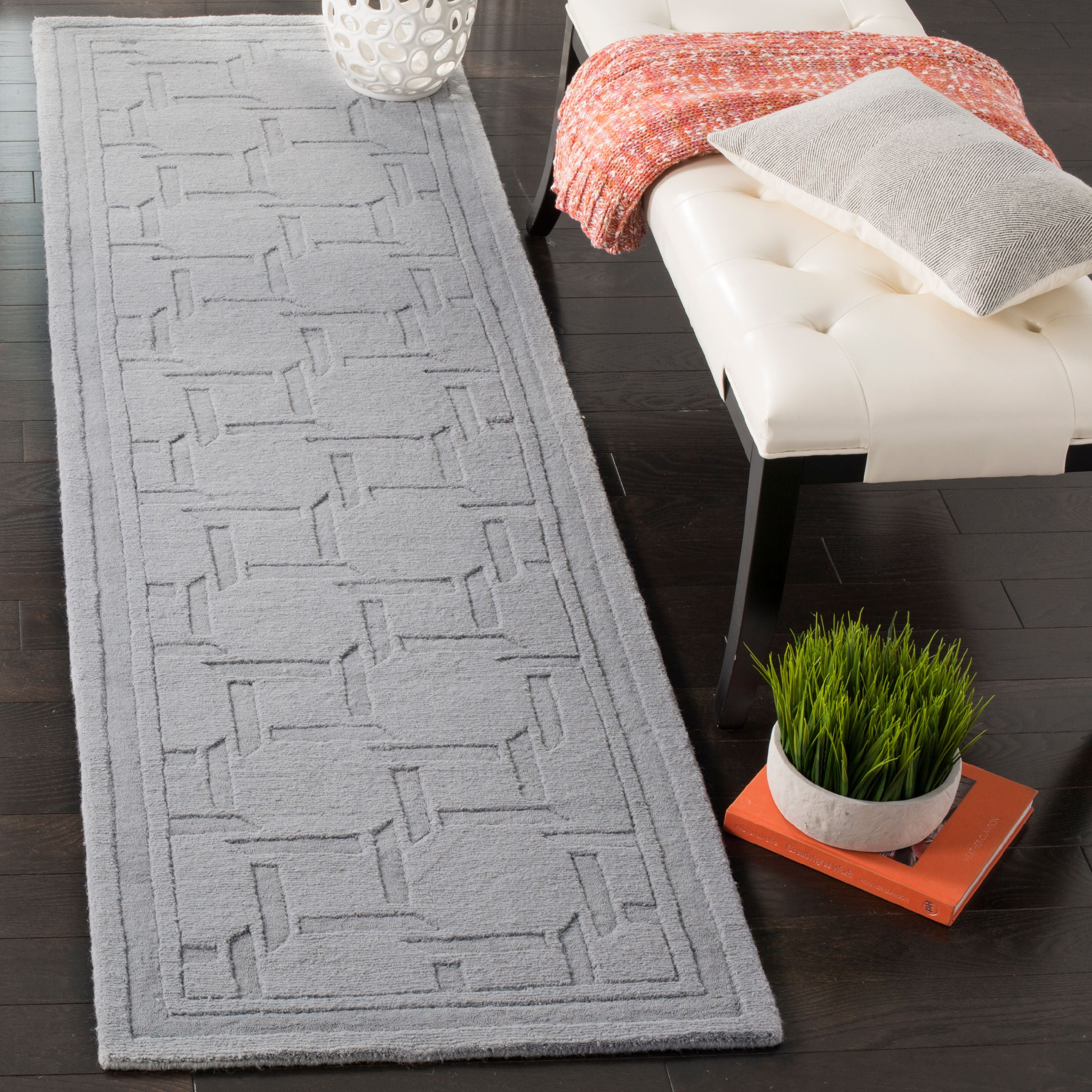 SAFAVIEH Martha Stewart MSR4549A Driftwood / Grey Rug