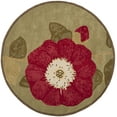 thumbnail image 1 of SAFAVIEH Martha Stewart Albus Floral Area Rug, Dill, 6' x 6' Round, 1 of 11