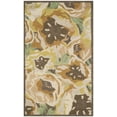 thumbnail image 1 of SAFAVIEH Martha Stewart Poppy Floral Wool Area Rug, Gold, 4' x 6', 1 of 8
