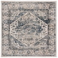thumbnail image 1 of SAFAVIEH Martha Stewart Jackson Oregon Area Rug, Ivory/Blue, 6'7" x 6'7" Square, 1 of 10