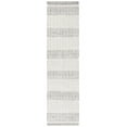 thumbnail image 1 of SAFAVIEH Martha Stewart Calvagh Striped Runner Rug, Ivory/Grey, 2'3" x 9', 1 of 11