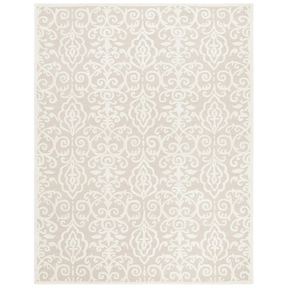 SAFAVIEH Martha Stewart Marais Geometric Damask Area Rug, Fledgling, 3' x 5'