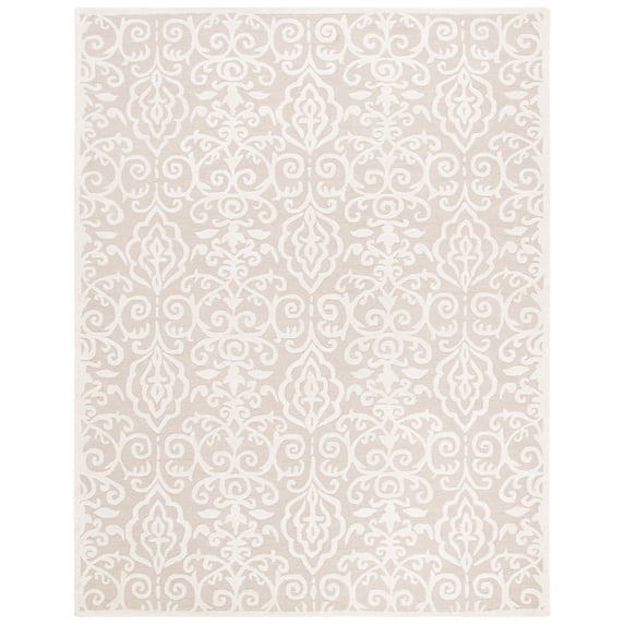 SAFAVIEH Martha Stewart Marais Geometric Damask Area Rug, Fledgling, 9' x 12'