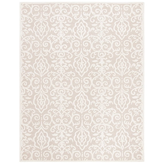SAFAVIEH Martha Stewart Marais Geometric Damask Runner Rug, Fledgling, 2'3" x 8'