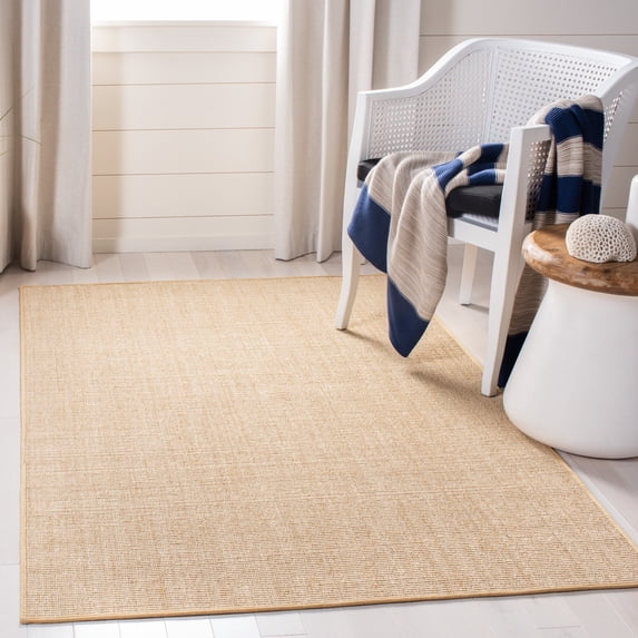 SAFAVIEH Martha Stewart Maximillian Solid Area Rug, Ivory, 8' x 10'