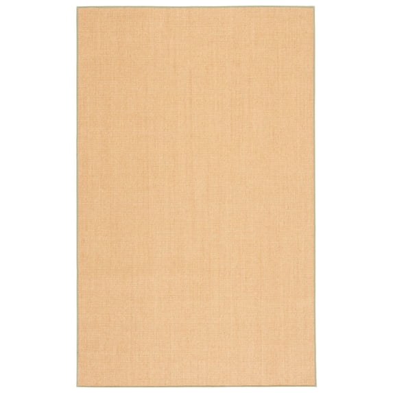 SAFAVIEH Martha Stewart Maximillian Solid Area Rug, Natural/Green, 3' x 5'