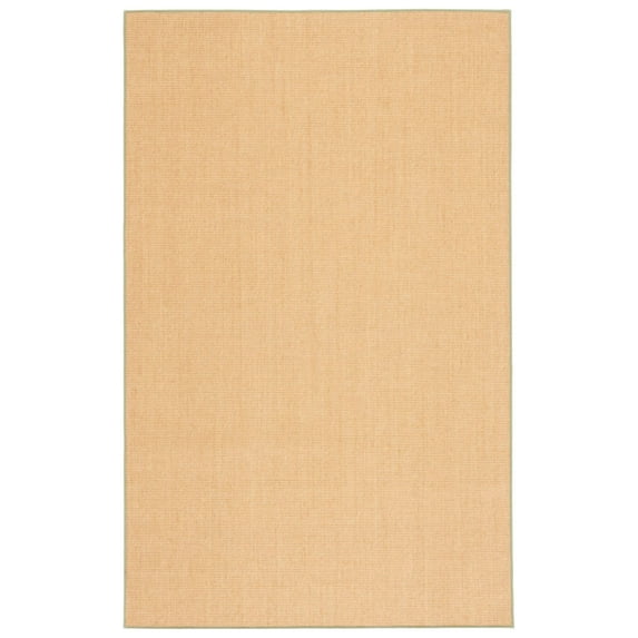 SAFAVIEH Martha Stewart Maximillian Solid Area Rug, Natural/Green, 9' x 12'