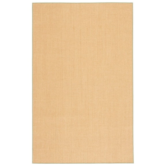 SAFAVIEH Martha Stewart Maximillian Solid Area Rug, Natural/Green, 9' x 12'