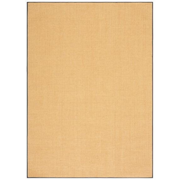 SAFAVIEH Martha Stewart Maximillian Solid Area Rug, Natural/Grey, 4' x 6'