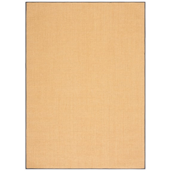 SAFAVIEH Martha Stewart Maximillian Solid Area Rug, Natural/Grey, 5' x 7'