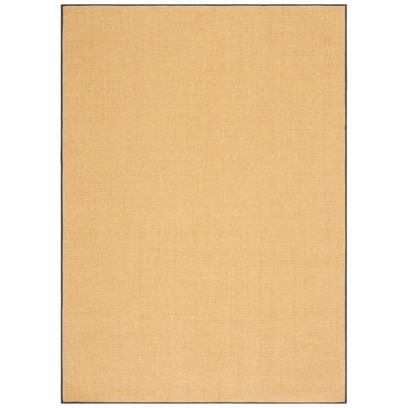 SAFAVIEH Martha Stewart Maximillian Solid Area Rug, Natural/Grey, 9' x 12'