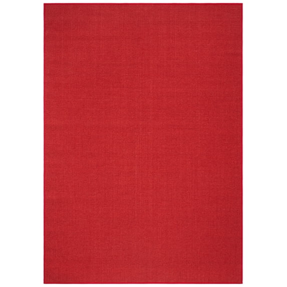 SAFAVIEH Martha Stewart Maximillian Solid Area Rug, Red, 3' x 5'