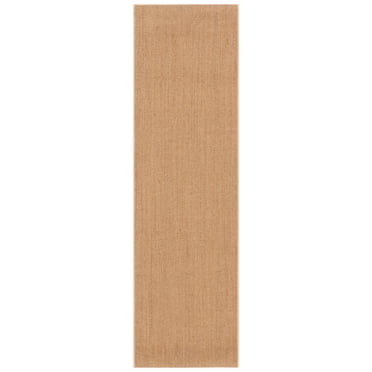 SAFAVIEH Martha Stewart Maximillian Solid Runner Rug, Beige, 2'3" x 10'