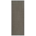thumbnail image 1 of SAFAVIEH Martha Stewart Maximillian Solid Runner Rug, Charcoal, 1'10" x 5', 1 of 7