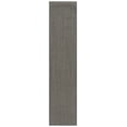 thumbnail image 1 of SAFAVIEH Martha Stewart Maximillian Solid Runner Rug, Charcoal, 2'3" x 10', 1 of 5
