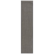 SAFAVIEH Martha Stewart Maximillian Solid Runner Rug, Charcoal, 2'3" x 10'