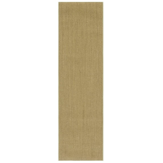 SAFAVIEH Martha Stewart Maximillian Solid Runner Rug, Green, 2'3" x 12'