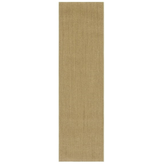 SAFAVIEH Martha Stewart Maximillian Solid Runner Rug, Green, 2'3" x 8'