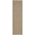 thumbnail image 1 of SAFAVIEH Martha Stewart Maximillian Solid Runner Rug, Light Brown, 2'3" x 12', 1 of 7