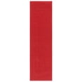 thumbnail image 1 of SAFAVIEH Martha Stewart Maximillian Solid Runner Rug, Red, 2'3" x 8', 1 of 7
