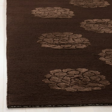 SAFAVIEH Martha Stewart Medallions Floral Area Rug, Onyx, 8'6" x 11'6"