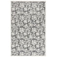 thumbnail image 1 of SAFAVIEH Martha Stewart Metro Floral Area Rug, Black/Ivory, 4' x 6', 1 of 8