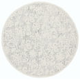 thumbnail image 1 of SAFAVIEH Martha Stewart Metro Floral Area Rug, Grey/Ivory, 6' x 6' Round, 1 of 8
