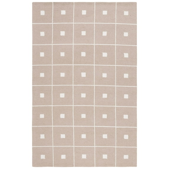 SAFAVIEH Martha Stewart Micro Loop Area Rug, Beige/Ivory, 3' x 5'