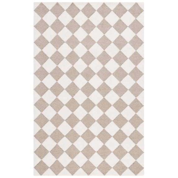 SAFAVIEH Martha Stewart Micro Loop Area Rug, Natural/Beige, 5' x 8'
