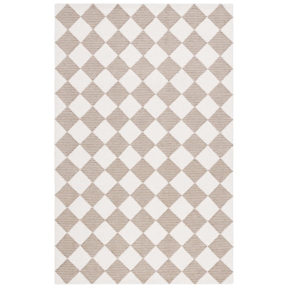 SAFAVIEH Martha Stewart Micro Loop Area Rug, Natural/Beige, 5' x 8'