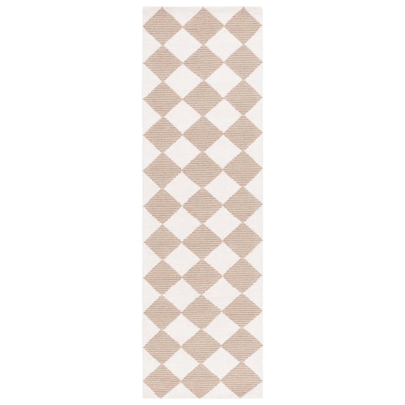 SAFAVIEH Martha Stewart Micro Loop Runner Rug, Natural/Beige, 2'3" x 10'