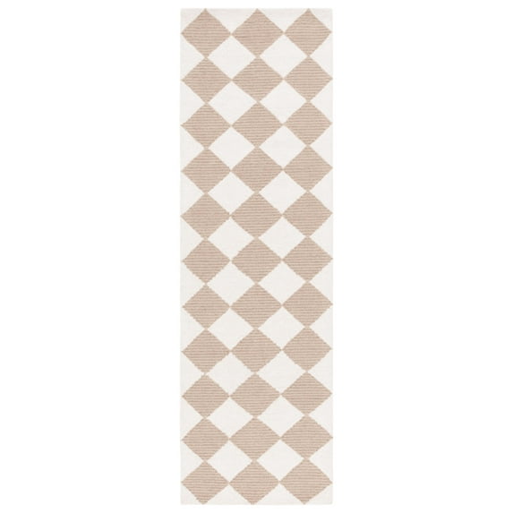 SAFAVIEH Martha Stewart Micro Loop Runner Rug, Natural/Beige, 2'3" x 10'