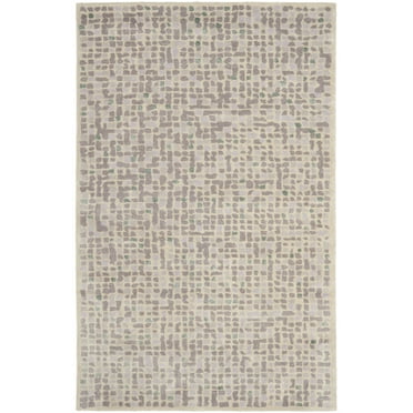 SAFAVIEH Martha Stewart Mosaic Dotted Area Rug, Purple Agate, 3' x 5'