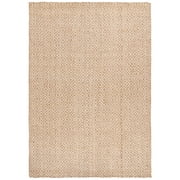 SAFAVIEH Martha Stewart Natural Fiber Diamond Area Rug, Ivory/Natural, 5' x 8'