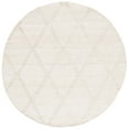 thumbnail image 1 of SAFAVIEH Martha Stewart Natural Fiber Diamond Area Rug, Natural, 6' x 6' Round, 1 of 7